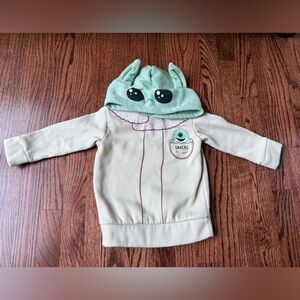 Star Wars Baby Yoda Pullover Toddler Hoodie - Size 3t